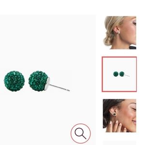 Hillberg and Berk Sparkle Ball Earrings